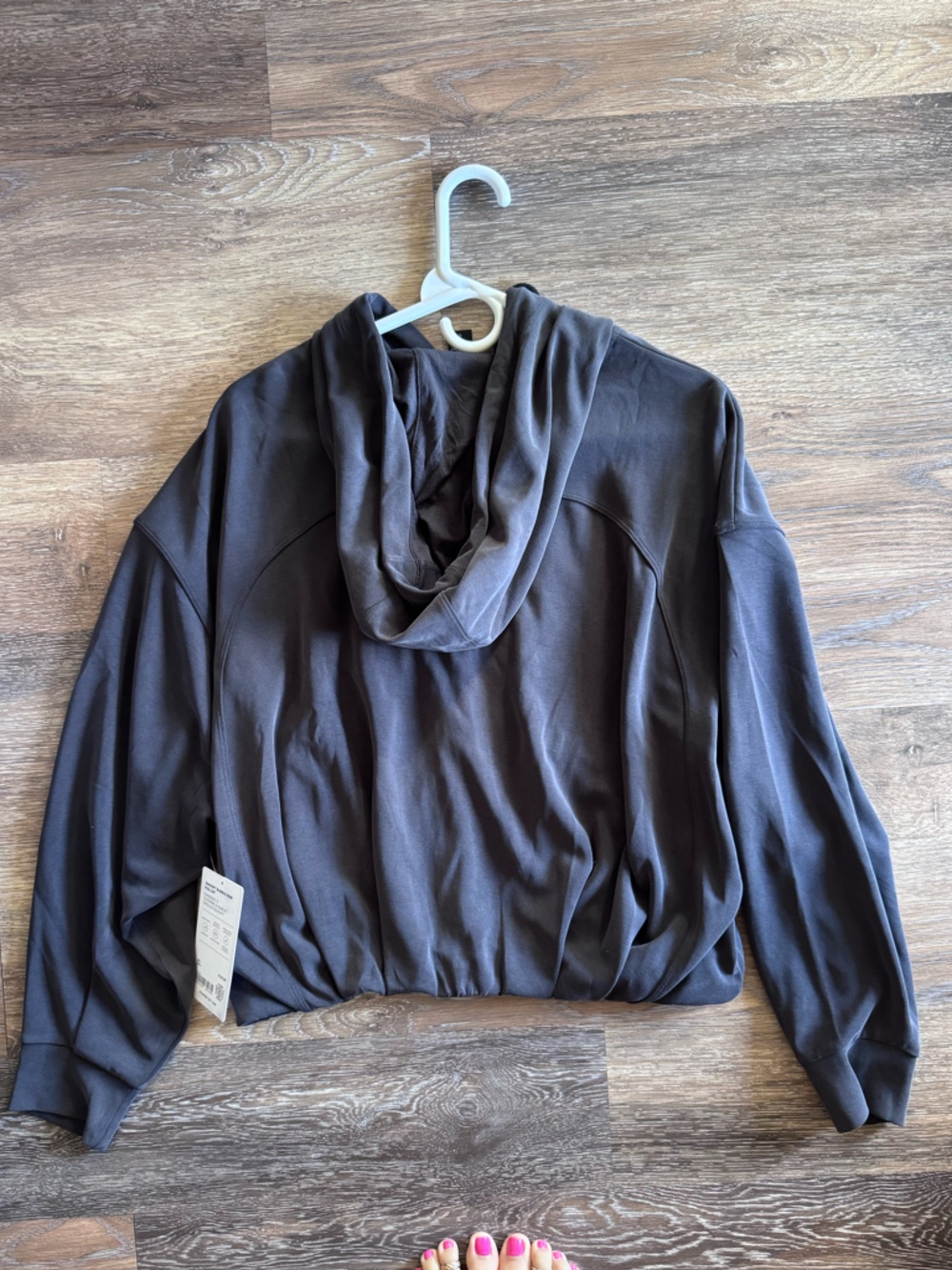 ATHLETA SEASOFT BUBBLE HEM FULL ZIP - Picture 3 of 8